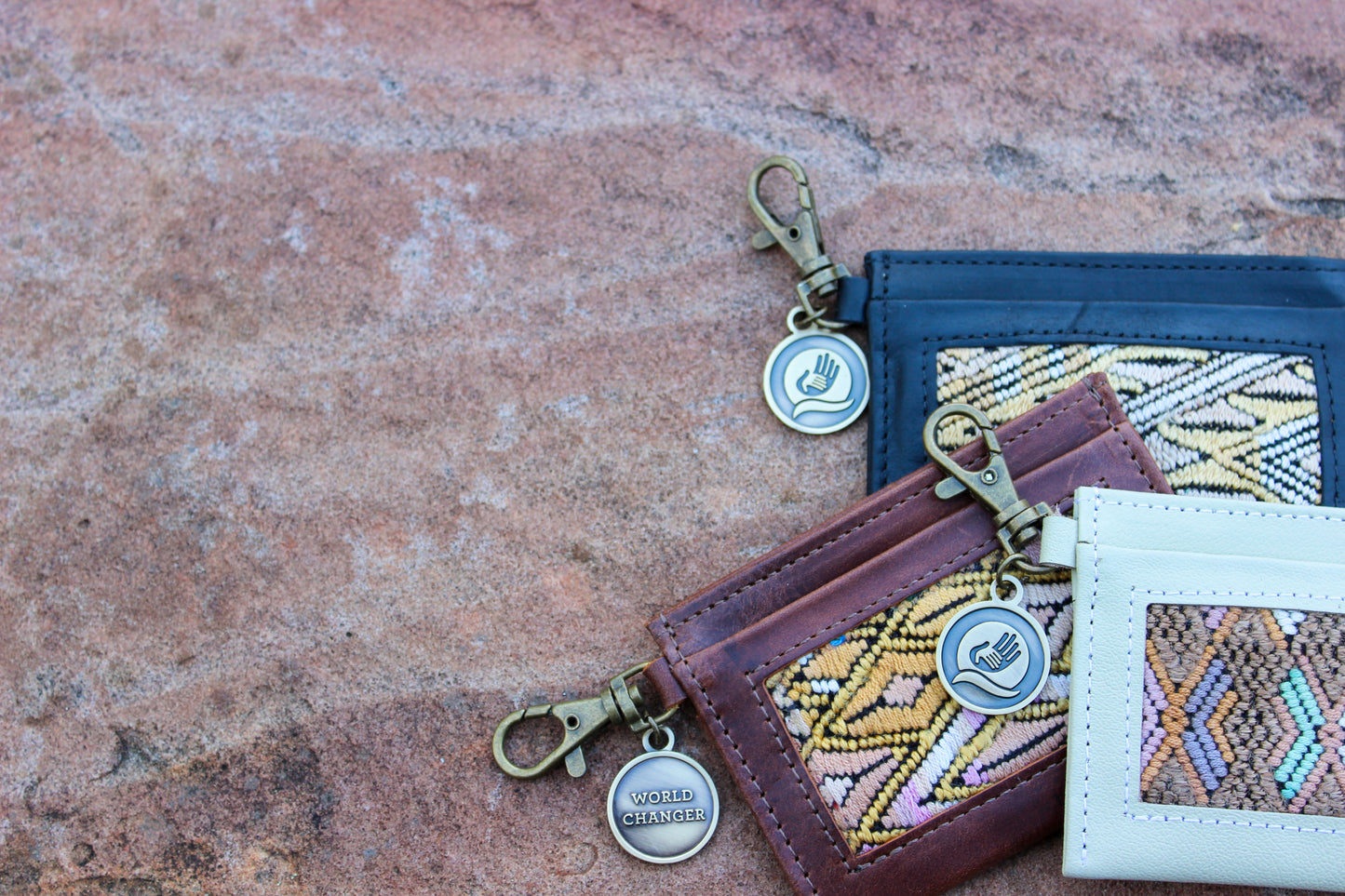 World Changer Leather Card Wallet