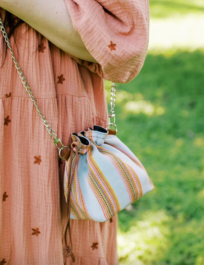 Rainbow Sky Corte Crossbody Cinch Purse