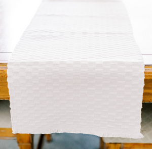 Ivory Table Runner-72''