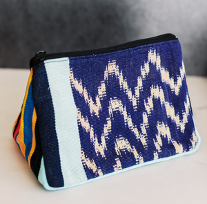 Cerro de Oro Flat Bottom Cosmetic Bag