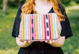 Catarina Flat Bottom Cosmetic Bag