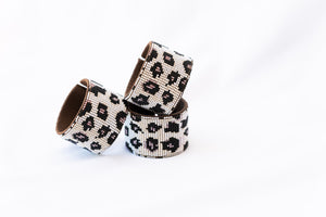 Tabitha Cuff Bracelet- Cheetah Print
